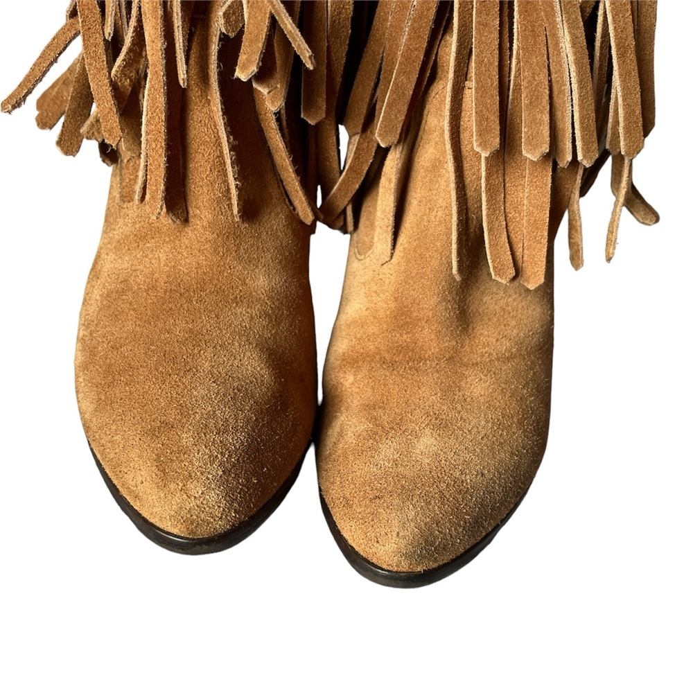 Meda genuine leather fringe western boots size 7US - Picture 11 of 11